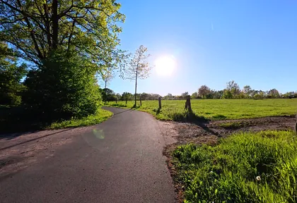 Route photo at kilometre 11