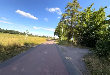 Route photo at kilometre 0.8