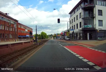 Streckenfoto bei Kilometer 13,7