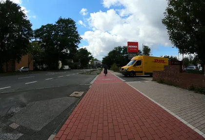 Streckenfoto bei Kilometer 9,6