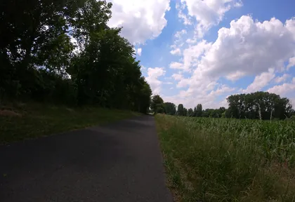 Streckenfoto bei Kilometer 20,4