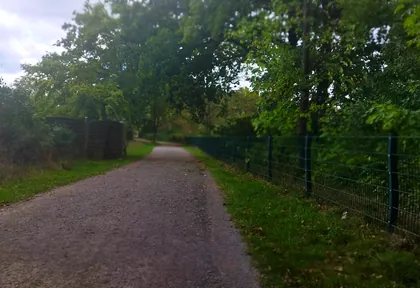 Streckenfoto bei Kilometer 30