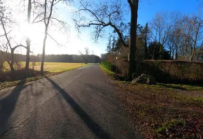 Streckenfoto der Route Hambach, Burgen und Ellebach