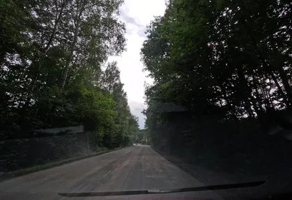 Streckenfoto bei Kilometer 19,6