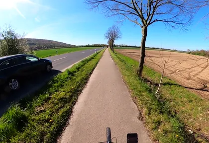 Streckenfoto bei Kilometer 12,2