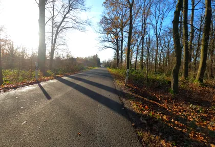 Streckenfoto bei Kilometer 14,8