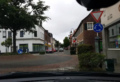 Streckenfoto bei Kilometer 0,1