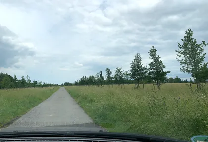 Streckenfoto bei Kilometer 22,4
