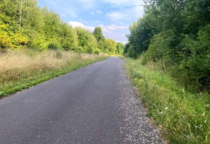 Streckenfoto bei Kilometer 28,6