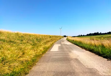 Streckenfoto bei Kilometer 14,4