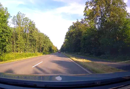 Streckenfoto bei Kilometer 4,8