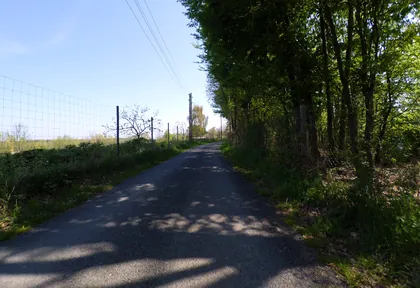 Streckenfoto bei Kilometer 10,2