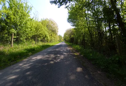 Streckenfoto bei Kilometer 9,6