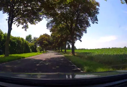 Streckenfoto bei Kilometer 9,1