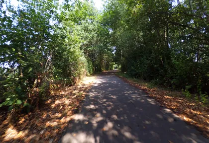 Streckenfoto bei Kilometer 16,7