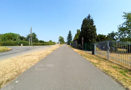Streckenfoto bei Kilometer 16,4