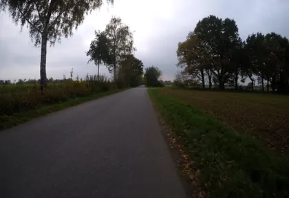 Route photo at kilometre 13.5