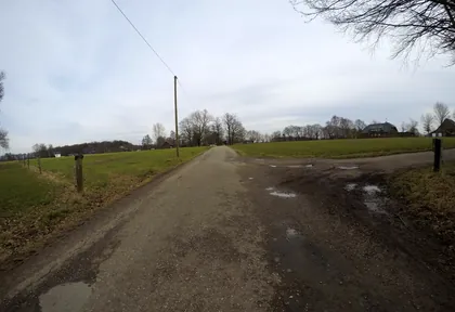 Route photo at kilometre 31.6