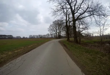 Route photo at kilometre 7.8