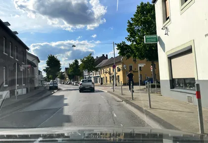 Streckenfoto bei Kilometer 1,8