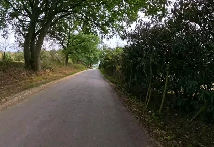 Streckenfoto bei Kilometer 6,6