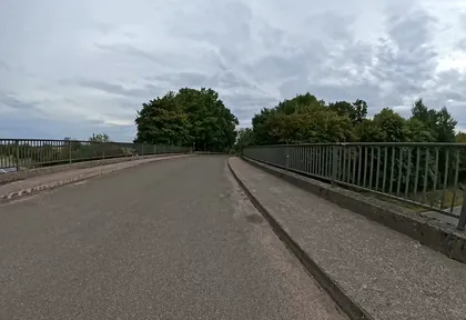 Streckenfoto bei Kilometer 8,2