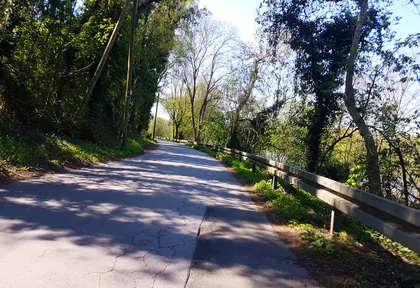 Streckenfoto bei Kilometer 12,2
