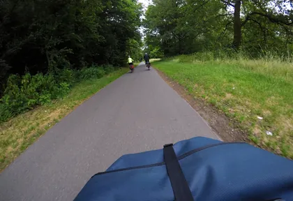Streckenfoto bei Kilometer 25,6