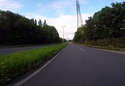 Streckenfoto bei Kilometer 32,8