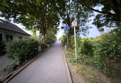 Streckenfoto bei Kilometer 9,1