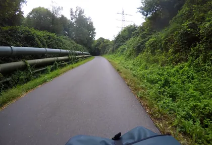 Streckenfoto bei Kilometer 17,4