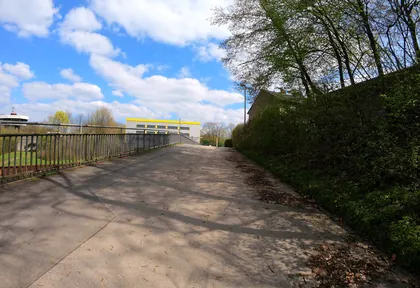 Streckenfoto bei Kilometer 13,8
