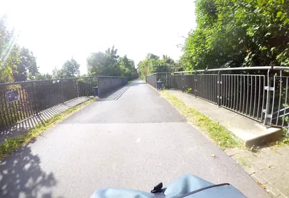 Streckenfoto bei Kilometer 19,6