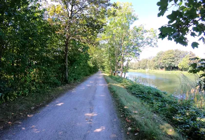 Streckenfoto der Route Herten, Emscher und Rhein-Herne-Kanal