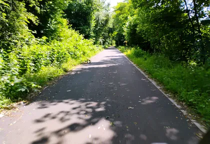 Streckenfoto bei Kilometer 45
