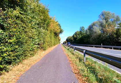 Streckenfoto bei Kilometer 30,1