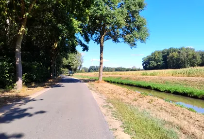 Streckenfoto bei Kilometer 24,6