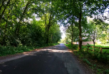 Streckenfoto bei Kilometer 33