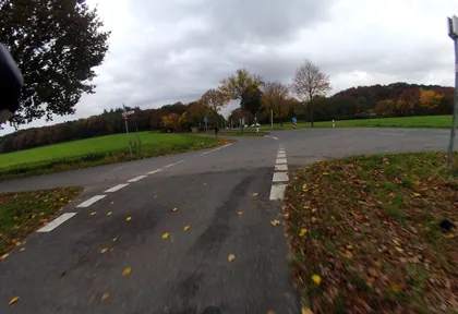 Streckenfoto bei Kilometer 6,8