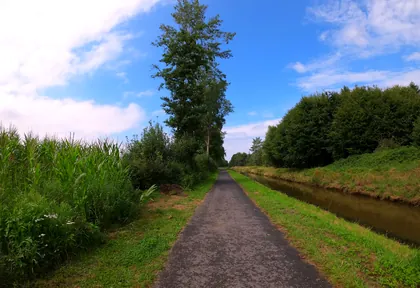 Streckenfoto bei Kilometer 9,2