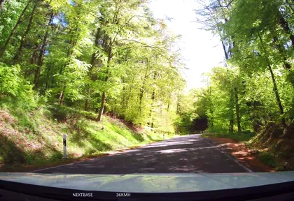 Route photo at kilometre 31