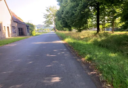 Route photo at kilometre 21.2