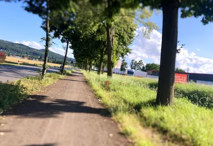 Route photo of Hüllhorst, Mittellandkanal and Wiehengebirge