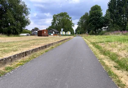 Streckenfoto bei Kilometer 6,8