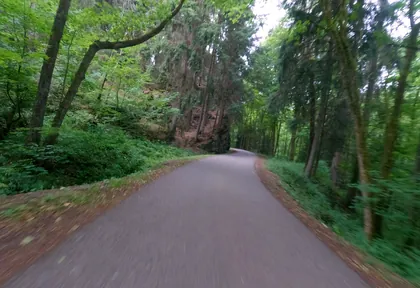 Streckenfoto bei Kilometer 10,2