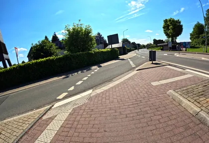 Streckenfoto bei Kilometer 7