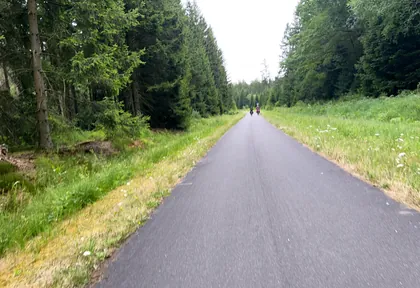 Streckenfoto bei Kilometer 3,8