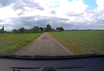 Streckenfoto bei Kilometer 14