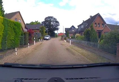 Streckenfoto bei Kilometer 14,8