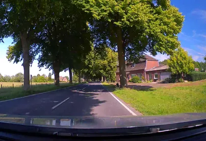 Streckenfoto bei Kilometer 18,8